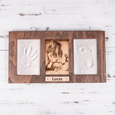 Otiskni své vzpomínky do hmoty – Sada s otiskovací hmotou a gravírovanou fotografií