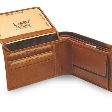 Kožená pánská peněženka s vlastním motivem Dionýsos