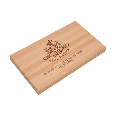 Dárkové masivní prkénko s gravírováním, Grill master