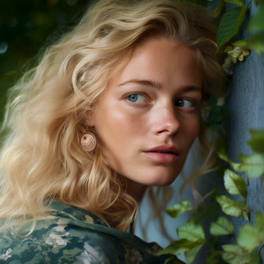 Dřevěné náušnice HOORAY Cime