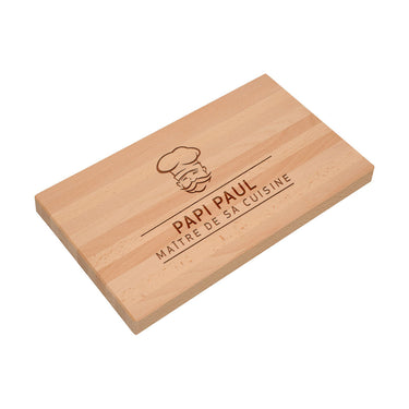 Dárkové masivní prkénko s gravírováním Kuchař