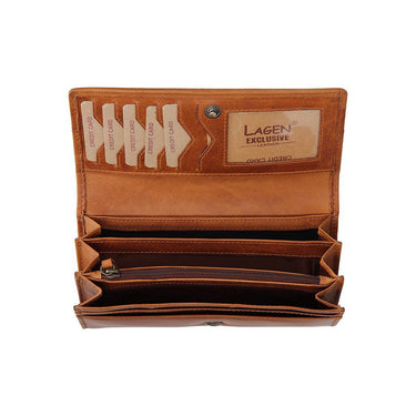 Kožená dámská peněženka s vlastním motivem Lea