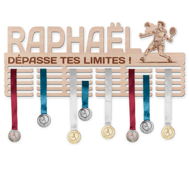 Věšák na medaile - Badminton, muž