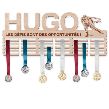 Věšák na medaile - Běh na lyžích, muž