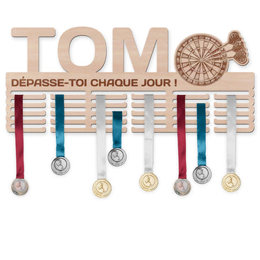 Věšák na medaile - Šipky