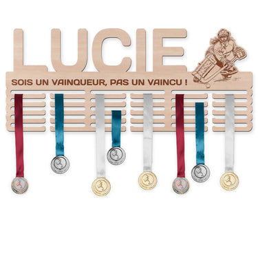 Věšák na medaile - Pozemní hokej, žena brankářka