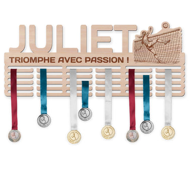 Věšák na medaile - Nohejbal, žena