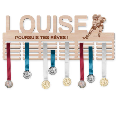 Věšák na medaile - Lední hokej, žena