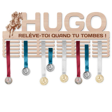 Věšák na medaile - Jezdecký parkur, muž