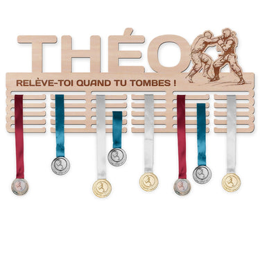 Věšák na medaile - Kickbox, muž