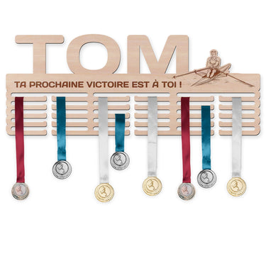 Věšák na medaile - Veslování, muž