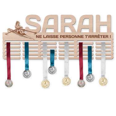 Věšák na medaile - Veslování, žena