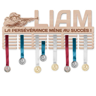 Věšák na medaile - Střelba, muž
