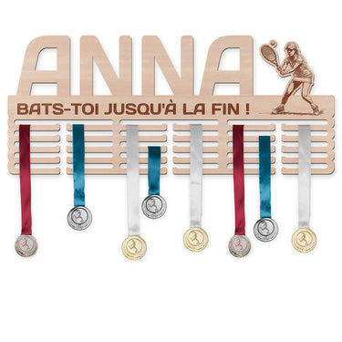 Věšák na medaile - Tenis, žena