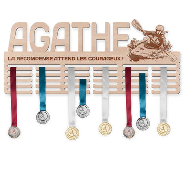 Věšák na medaile - Vodní slalom, žena