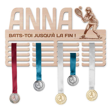 Věšák na medaile - Tenis, žena