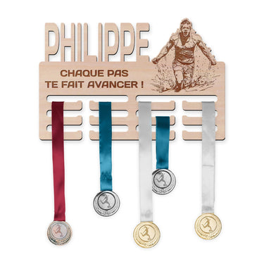 Věšák na medaile - OCR, muž