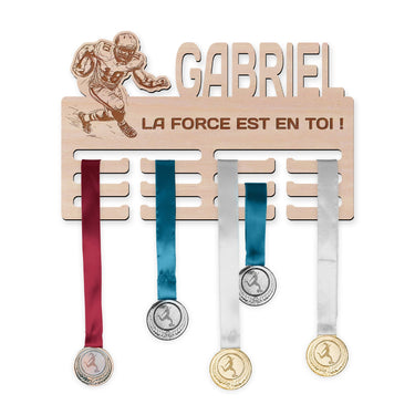 Věšák na medaile - Americký fotbal, muž