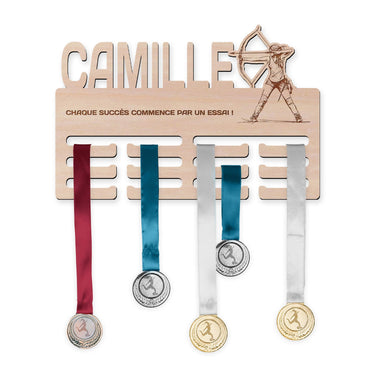 Věšák na medaile - Lukostřelba, žena