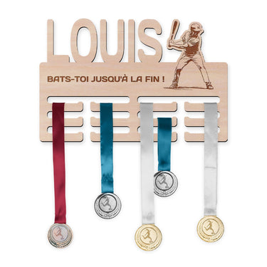 Věšák na medaile - Baseball, muž