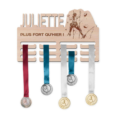 Věšák na medaile - Bouldering, ženy