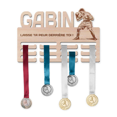 Věšák na medaile - Box, muž