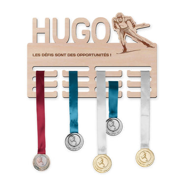 Věšák na medaile - Běh na lyžích, muž