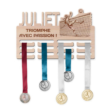 Věšák na medaile - Nohejbal, žena