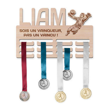 Věšák na medaile - Házená, muž brankář