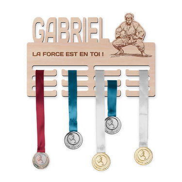 Věšák na medaile - Judo, muž