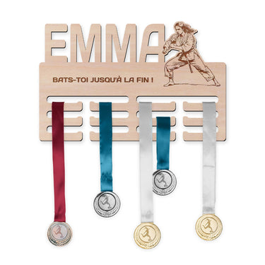 Věšák na medaile - Judo, žena