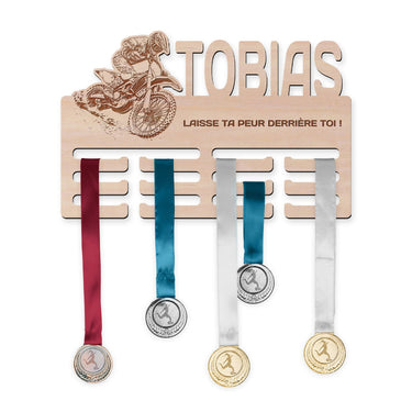 Věšák na medaile - Motocross