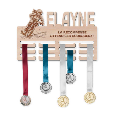 Věšák na medaile - Horská cyklistika, žena