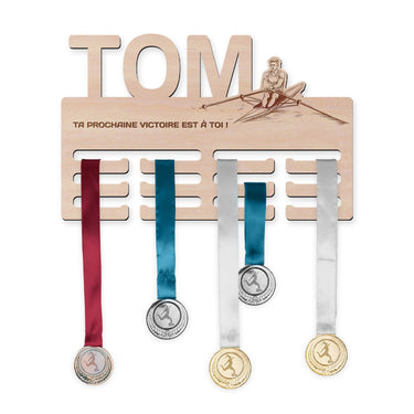 Věšák na medaile - Veslování, muž