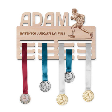 Věšák na medaile - Běh, muž