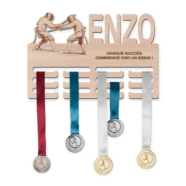 Věšák na medaile - Šerm