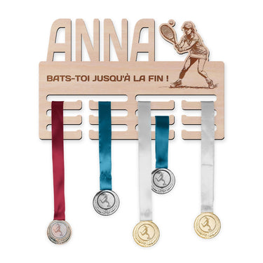Věšák na medaile - Tenis, žena