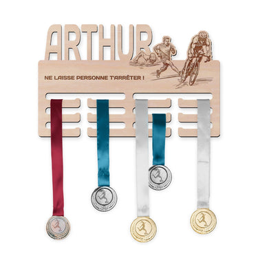 Věšák na medaile - Triatlon, muž