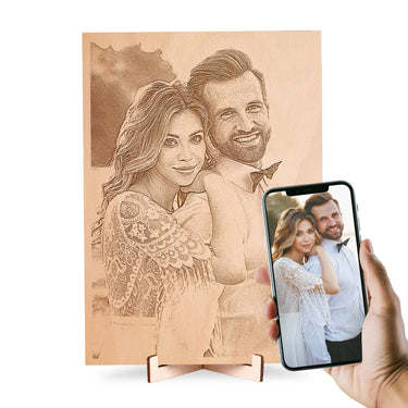 Fotka na dřevo A5 (15 x 21 cm)