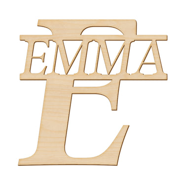 Písmeno na dveře se jménem